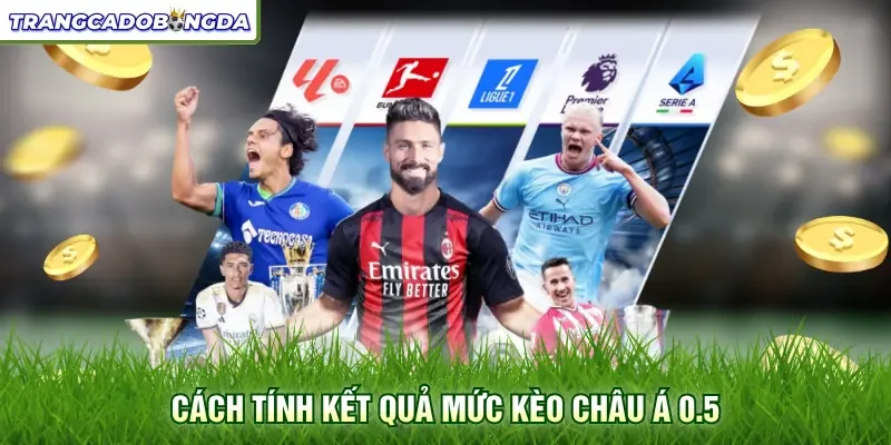 Cách tính kết quả mức Kèo châu Á 0.5
