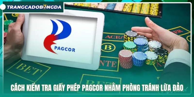 Quy trình tra cứu giấy phép PAGCOR từ cổng thông tin